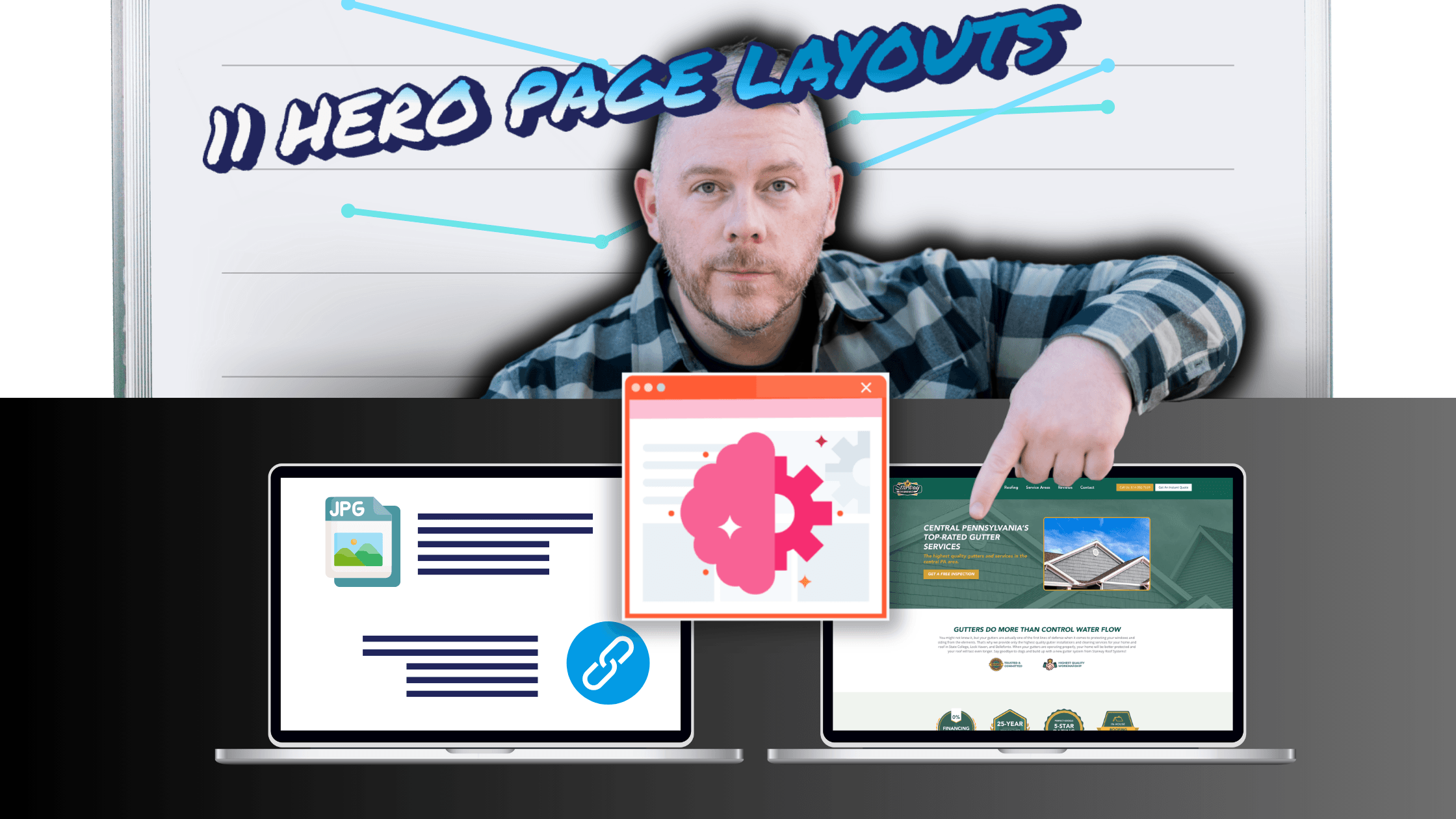 11 Roofing Website Hero Section Examples