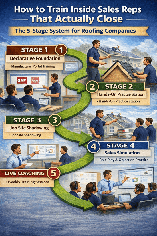 5 Stage system for inside sales reps 1