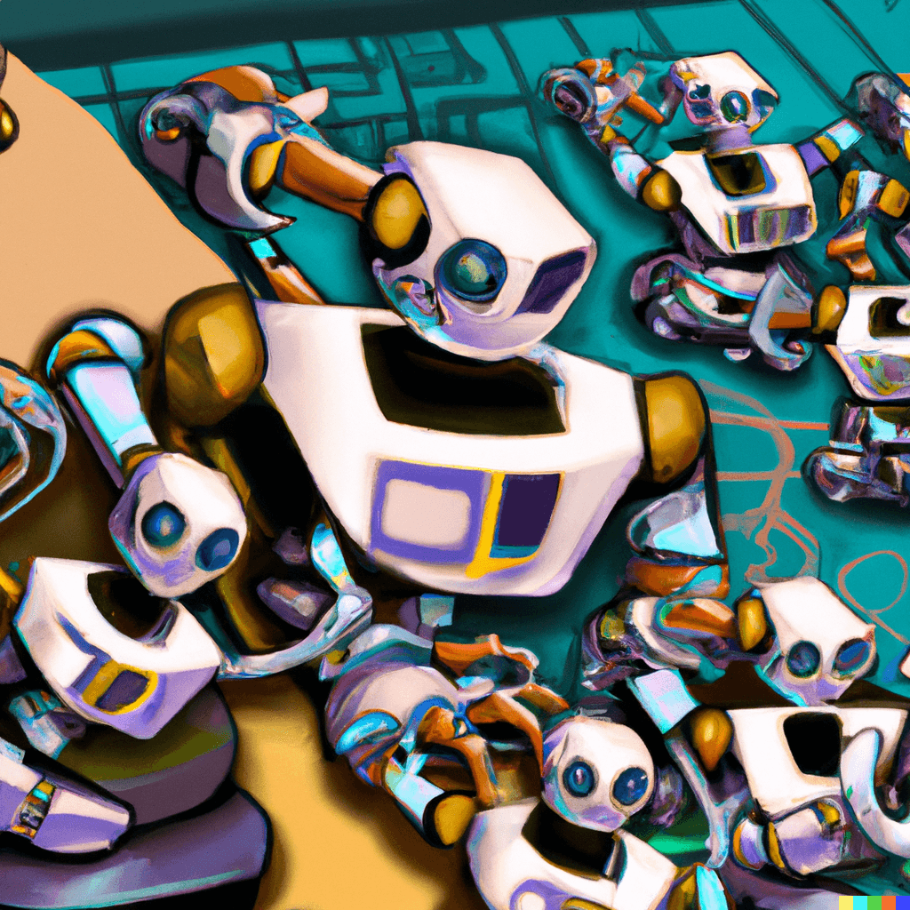 robot operating other robots