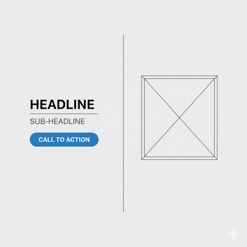 A slightly less boring and more common layout for mobile optimization landing pages hero section format for roofers.
