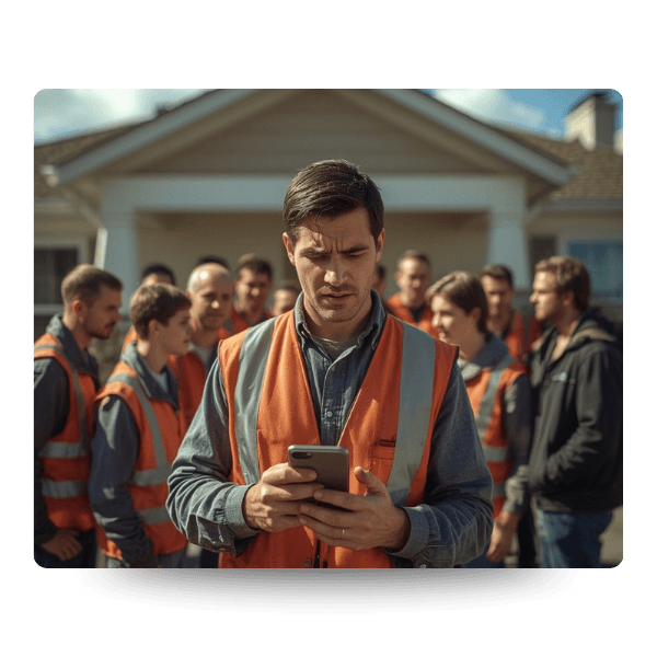 site superviser frustrated