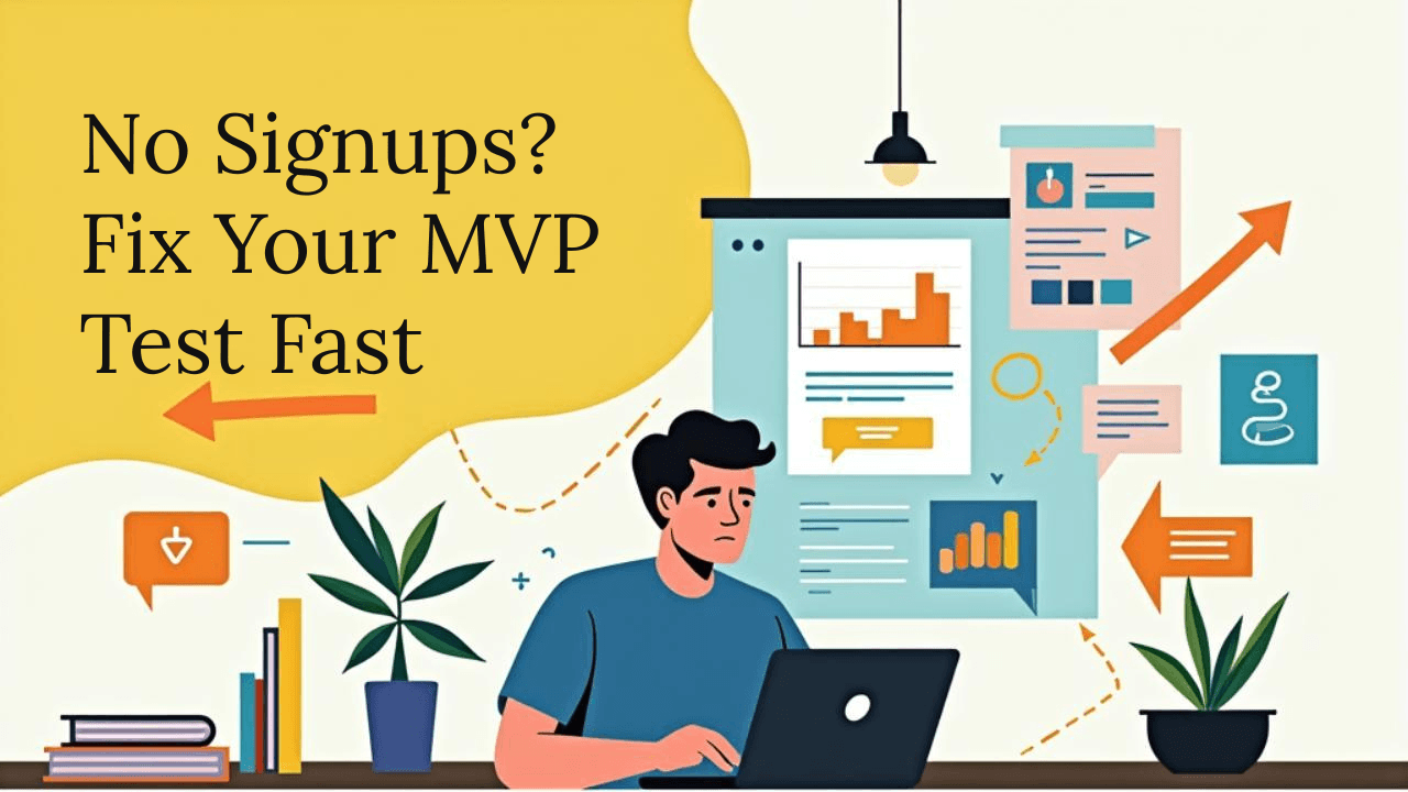 What To Do If Your Minimum Viable Test Gets No Signups from Paid Traffic: A Decision Framework